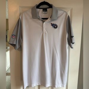 Nike Dri Fit Polo - Tennessee Titans - Size large